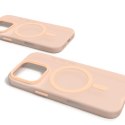 Etui silikonowe Puro Daylight MagSafe do iPhone 16 Pro - beżowe