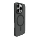 Etui silikonowe Puro Daylight MagSafe do iPhone 16 Pro - czarne