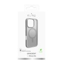 Etui silikonowe Puro Gradient MagSafe do iPhone 16 Pro Max - srebrne