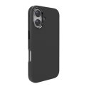 Etui silikonowe Puro Icon Mag Pro MagSafe do iPhone 16 Plus - czarne