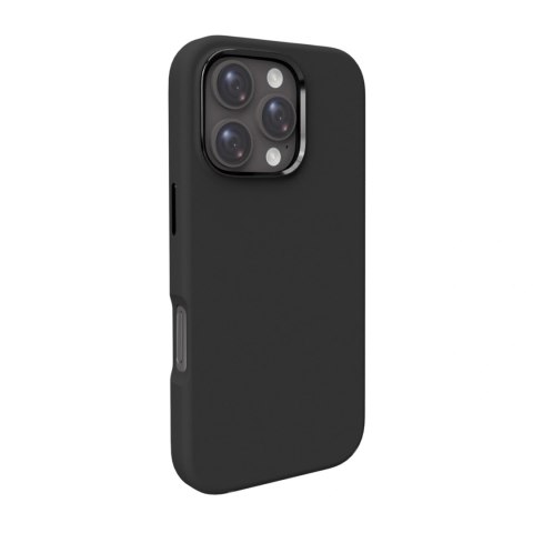 Etui silikonowe Puro Icon Mag Pro MagSafe do iPhone 16 Pro Max - czarne