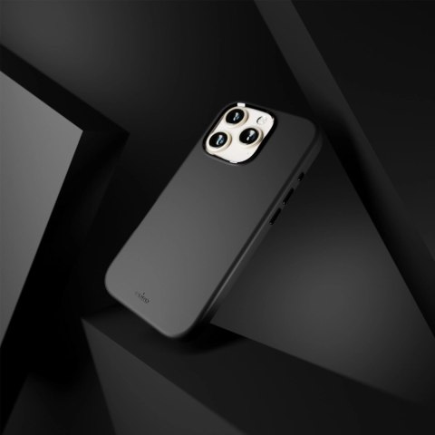 Etui silikonowe Puro Icon Mag Pro MagSafe do iPhone 16 Pro - czarne