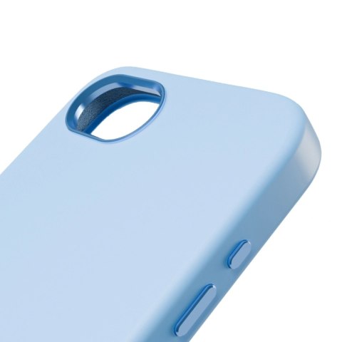 Etui silikonowe Puro Icon Mag Pro MagSafe do iPhone 16e - niebieskie