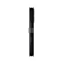 Etui z ekoskóry Puro Wallet Detachable MagSafe 2w1 z klapką i portfelem do iPhone 16 Pro - czarne