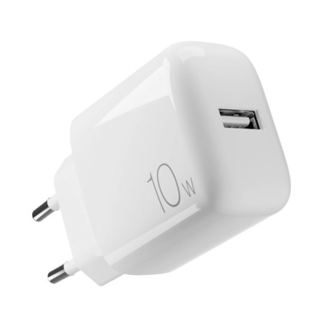 Ładowarka sieciowa Puro PROLITE 10W USB-A - biała