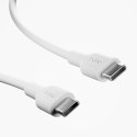 Ładowarka sieciowa Puro PROLITE 30W USB-A / USB-C + kabel USB-C - USB-C 1.2m - biała