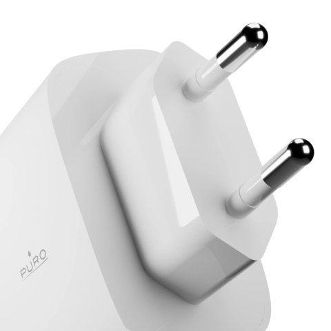 Ładowarka sieciowa Puro PROLITE 45W USB-C - biała