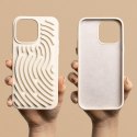 Nakładka DIY Snake do iPhone 12 / 12 Pro 6,1" beżowa