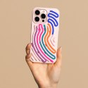 Nakładka DIY Snake do iPhone 13 6,1" różowa