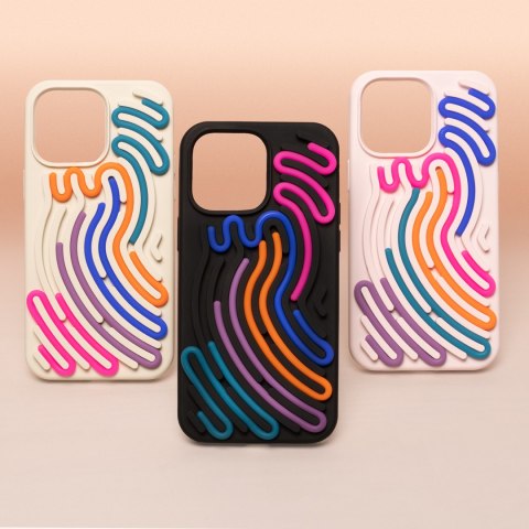Nakładka DIY Snake do iPhone 13 6,1" różowa