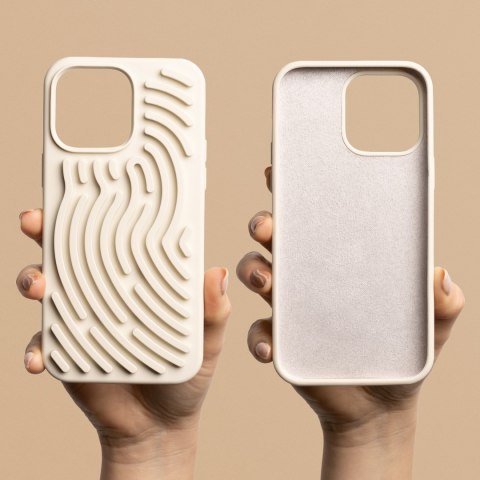 Nakładka DIY Snake do iPhone 17 6,3" beżowa