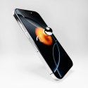 Szkło hybrydowe Puro Flexible Glass D3O z czarną ramką do iPhone 16 Pro Max