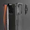 Zestaw SBS z technologią D3O na iPhone 16 Pro - etui + szkło ochronne na ekran i aparat - przezroczyste