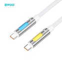 BWOO X325C-C zapachowy kabel USB-C - USB-C 240W biały