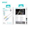 BWOO X325C-C zapachowy kabel USB-C - USB-C 240W biały