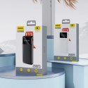 Dudao K6Pro uniwersalny powerbank 10000mAh z kablem USB, USB Typ C, Lightning biały (K6Pro-white)