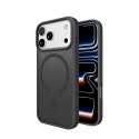 Etui Puro Gradient TPU kompatybilne z MagSafe na iPhone 17 Pro Max - szare