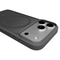 Etui Puro Gradient TPU kompatybilne z MagSafe na iPhone 17 Pro Max - szare