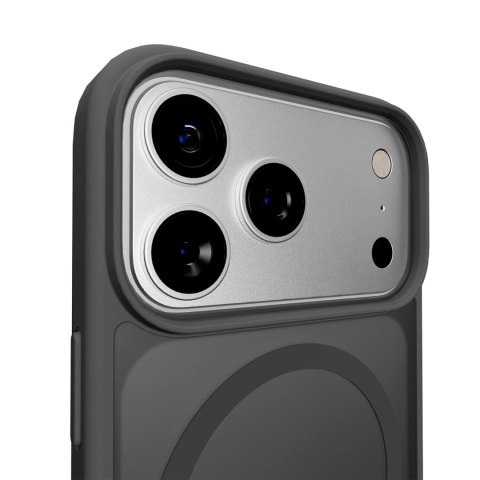 Etui Puro Gradient TPU kompatybilne z MagSafe na iPhone 17 Pro Max - szare
