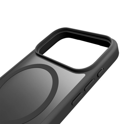 Etui Puro Gradient TPU kompatybilne z MagSafe na iPhone 17 Pro Max - szare