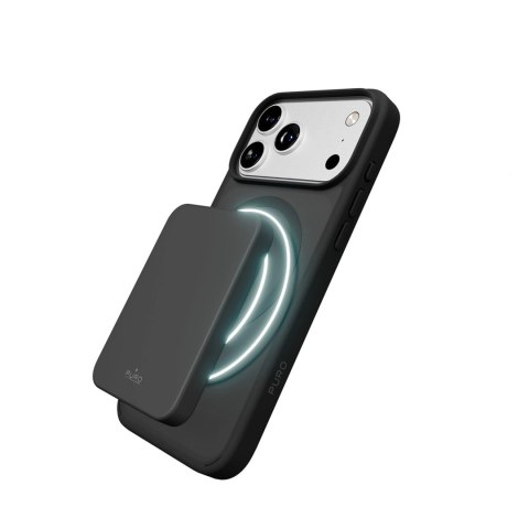 Etui Puro Gradient TPU kompatybilne z MagSafe na iPhone 17 Pro - czarne