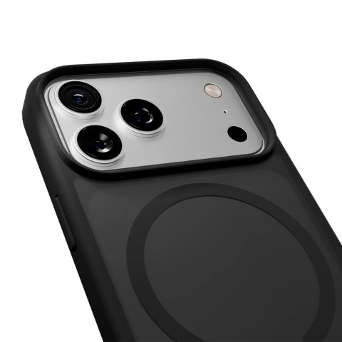 Etui Puro Gradient TPU kompatybilne z MagSafe na iPhone 17 Pro - czarne