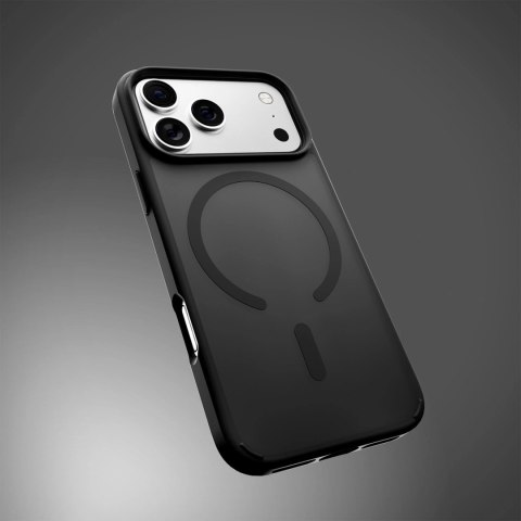 Etui Puro Gradient TPU kompatybilne z MagSafe na iPhone 17 Pro - czarne