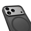 Etui Puro Gradient TPU kompatybilne z MagSafe na iPhone 17 Pro - szare