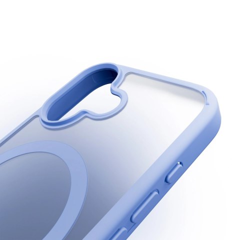 Etui Puro Gradient TPU kompatybilne z MagSafe na iPhone 17 - niebieskie