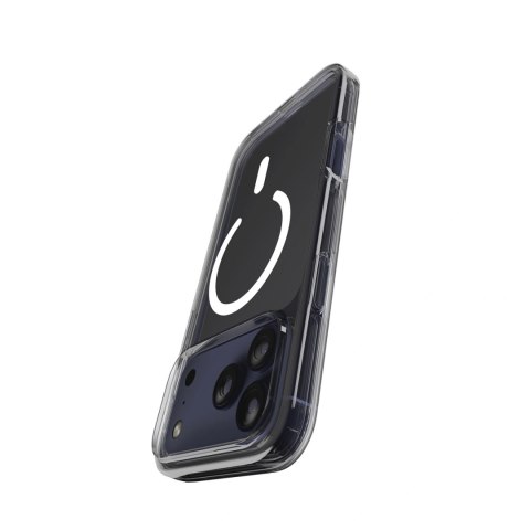 Etui Puro Impact Clear D3O TPU+PC kompatybilne z MagSafe na iPhone 17 Pro - przezroczyste