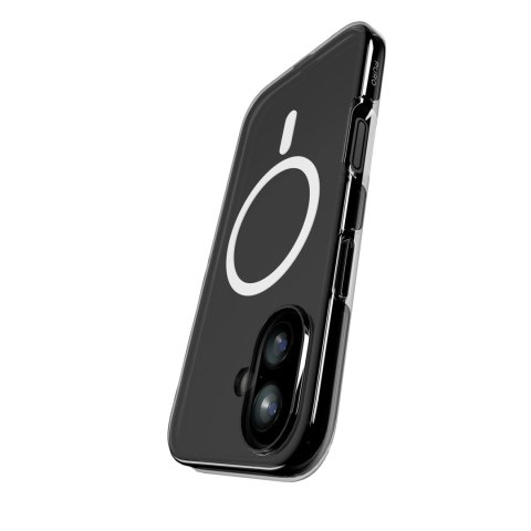 Etui Puro Impact Clear D3O TPU+PC kompatybilne z MagSafe na iPhone 17 - przezroczyste