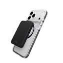 Etui Puro Lite Mag TPU+PC kompatybilne z MagSafe na iPhone 17 Pro Max - przezroczyste z czarnym pierścieniem