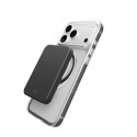Etui Puro Lite Mag TPU+PC kompatybilne z MagSafe na iPhone 17 Pro - przezroczyste z szarym pierścieniem