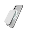 Etui Puro Lite Mag TPU+PC kompatybilne z MagSafe na iPhone 17 - przezroczyste z białym pierścieniem