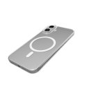 Etui Puro Lite Mag TPU+PC kompatybilne z MagSafe na iPhone 17 - przezroczyste z białym pierścieniem