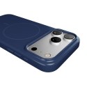 Etui ochronne Puro Pulse na iPhone 17 Pro poliwęglanowe - ciemnoniebieskie