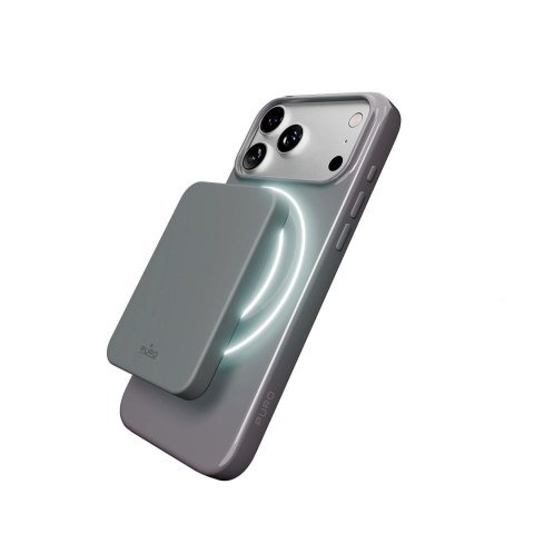 Etui ochronne Puro Pulse na iPhone 17 Pro poliwęglanowe - szare