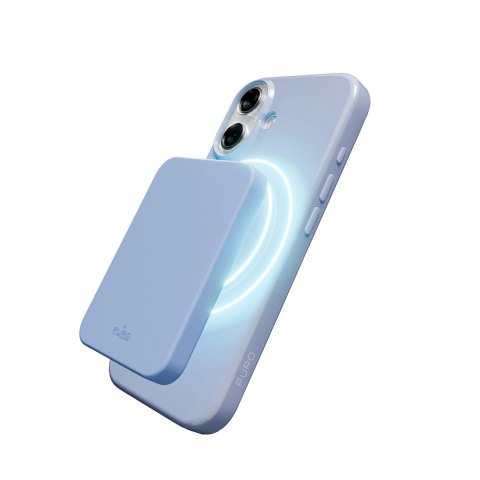 Etui ochronne Puro Pulse na iPhone 17 poliwęglanowe - niebieskie