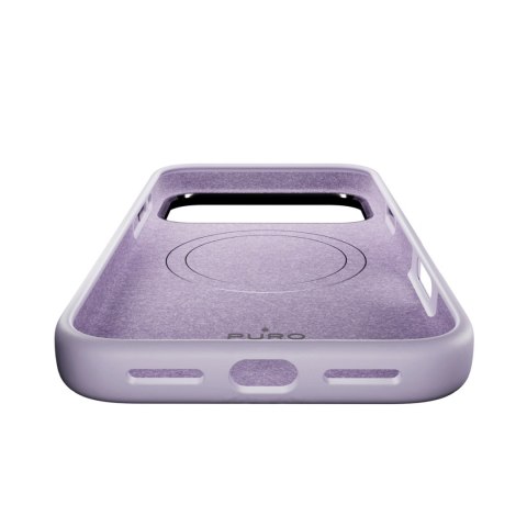 Etui silikonowe Pure Icon Mag Pro Liquid Silicone na iPhone 17 Pro kompatybilne z MagSafe, z ochroną aparatu i aluminiowymi przy