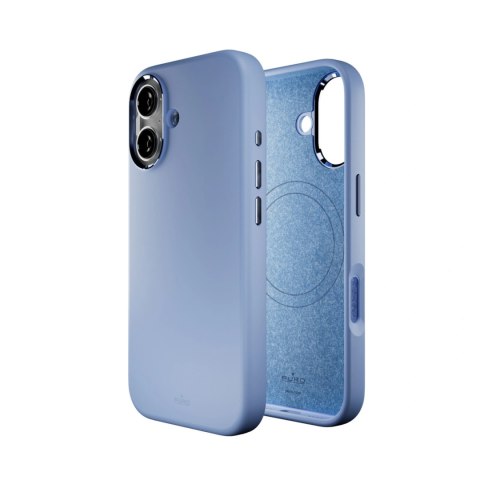 Etui silikonowe Pure Icon Mag Pro Liquid Silicone na iPhone 17 kompatybilne z MagSafe, z ochroną aparatu i aluminiowymi przycisk
