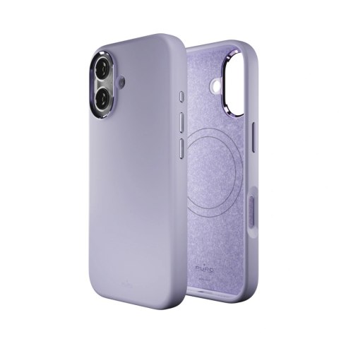 Etui silikonowe Pure Icon Mag Pro Liquid Silicone na iPhone 17 kompatybilne z MagSafe, z ochroną aparatu i aluminiowymi przycisk