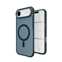 Etui silikonowe Puro Daylight kompatybilne z Magsafe na iPhone 17 Air - półprzezroczyste turkusowe