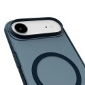 Etui silikonowe Puro Daylight kompatybilne z Magsafe na iPhone 17 Air - półprzezroczyste turkusowe