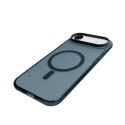 Etui silikonowe Puro Daylight kompatybilne z Magsafe na iPhone 17 Air - półprzezroczyste turkusowe