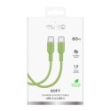 Kabel Puro ICON USB-C - USB-C 1,5m - zielony