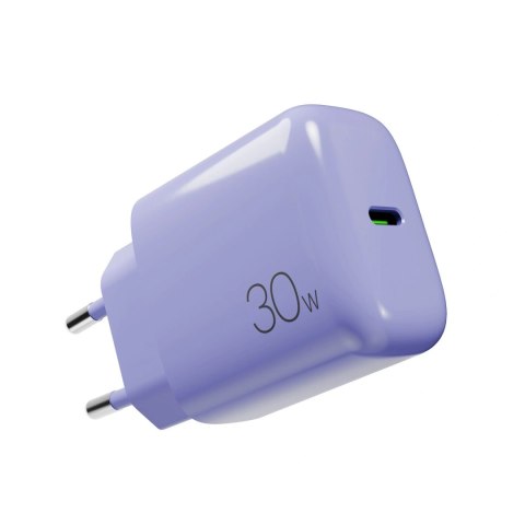 Ładowarka sieciowa Puro Pro Lite 30W USB-C - fioletowa