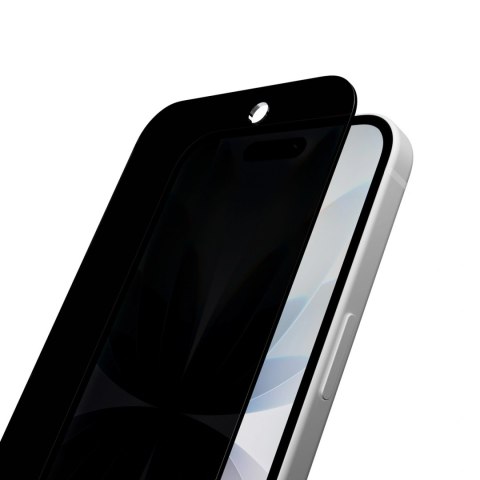 Szkło hartowane Puro Privacy prywatyzujące na iPhone 17 Pro Max