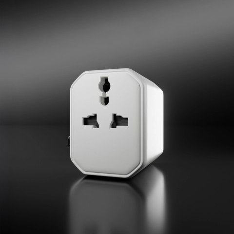 Adapter podróżny SBS TEADAPTUSBTCUNI USB-C USB-A uniwersalny - biały