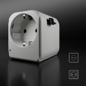 Adapter podróżny SBS uniwersalny - EU 2xUSB-A - biały
