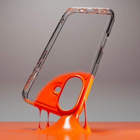 Etui SBS Extreme Active D3O do iPhone 16 Plus - przezroczyste